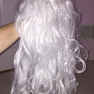 White Wavy Wig